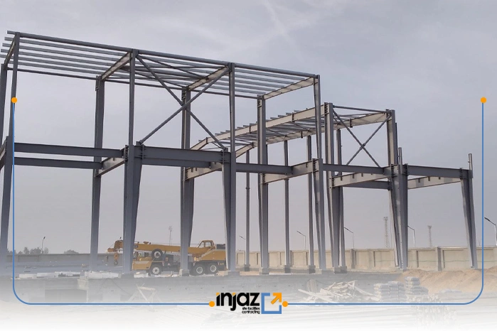 تصميم هناجر معدني​